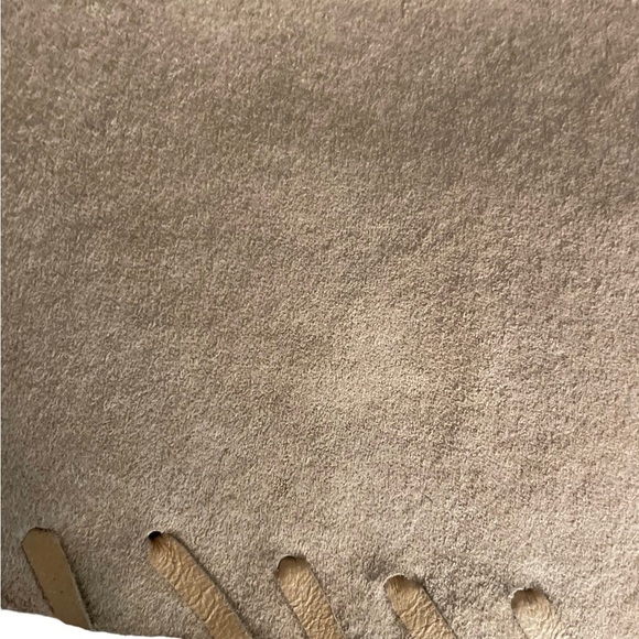 VTG for joseph tan 100 suede midi skirt size 28 boho - Picture 7 of 11